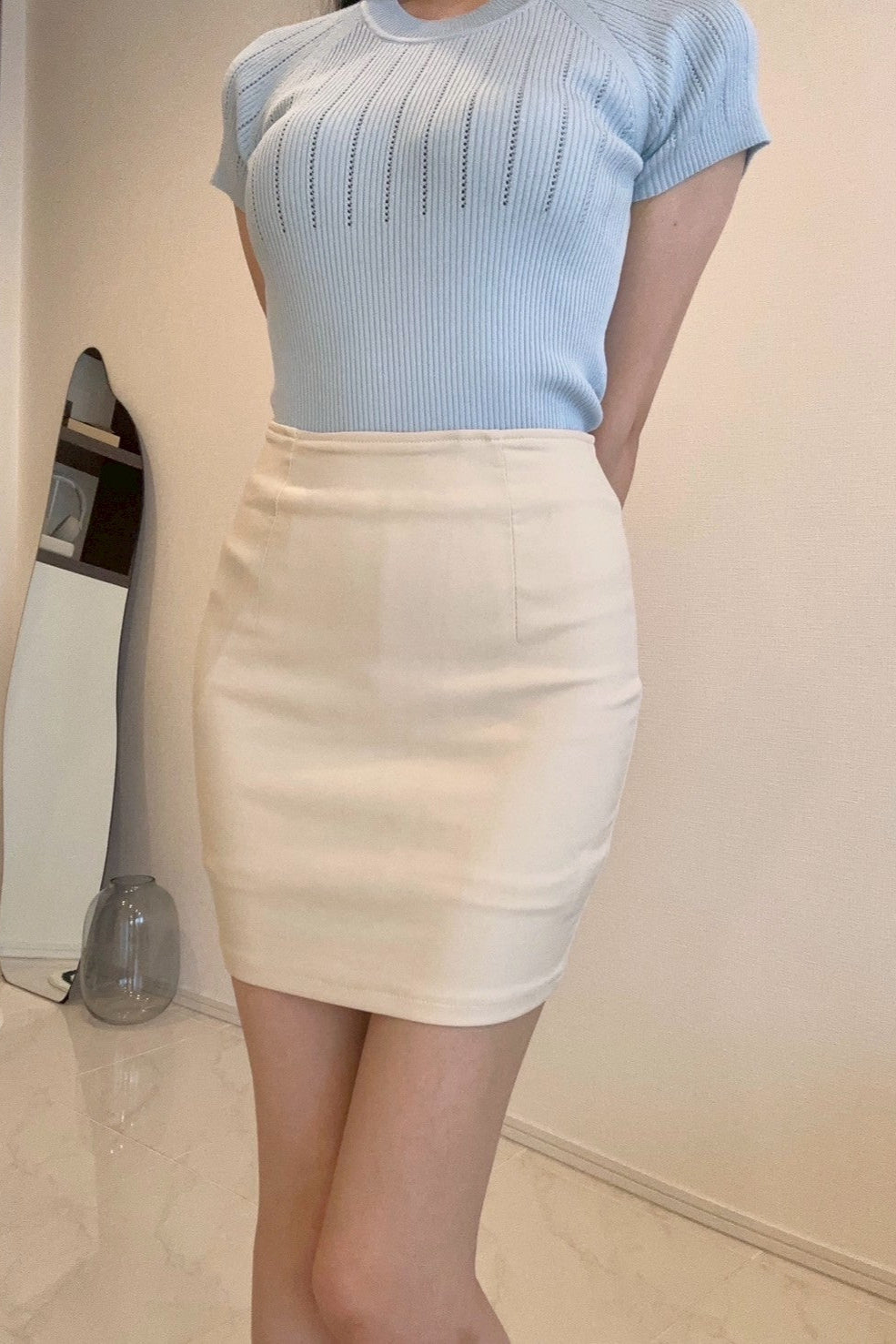 ベーシックタイトスカート KR11773