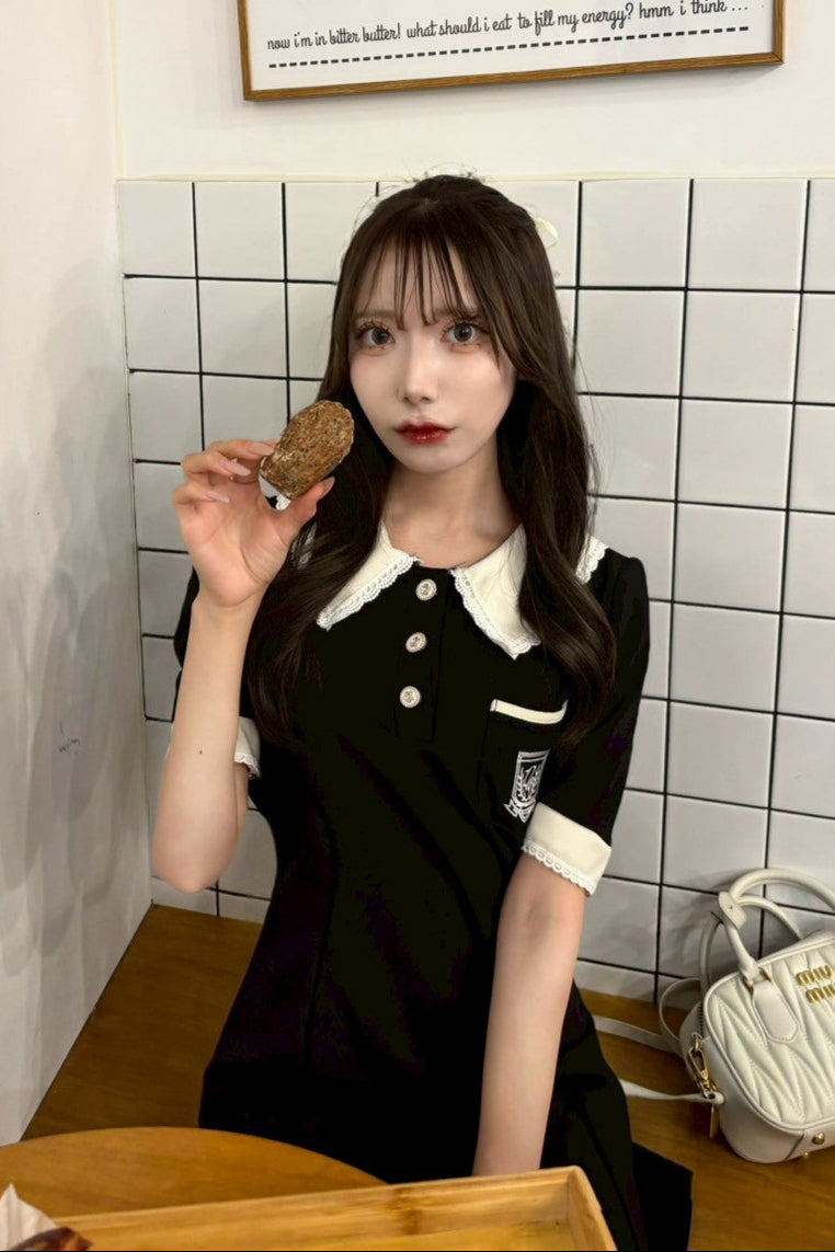 クラシカルポロシャツワンピース KR11446