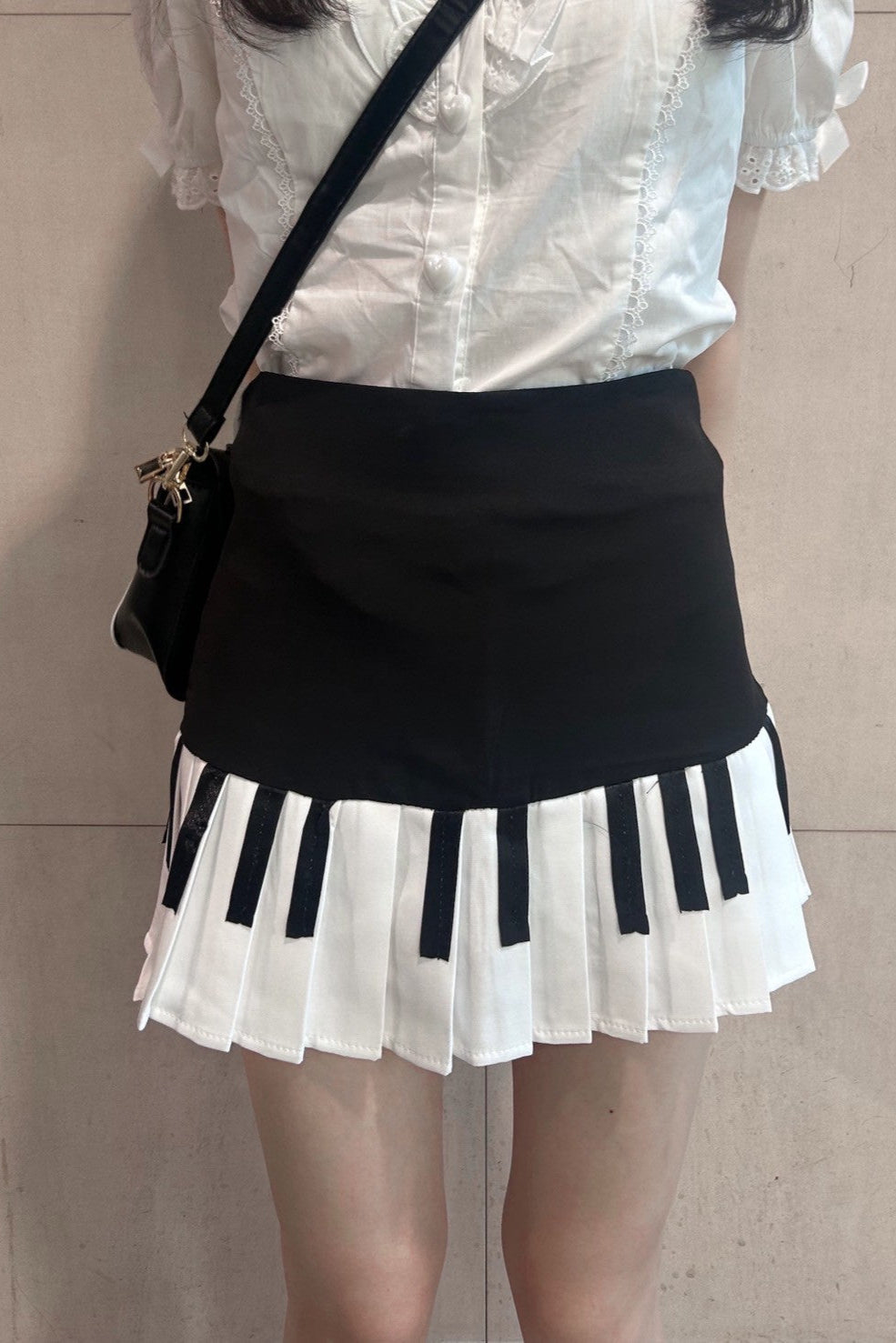 レトロピアノデザインスカート KR11835