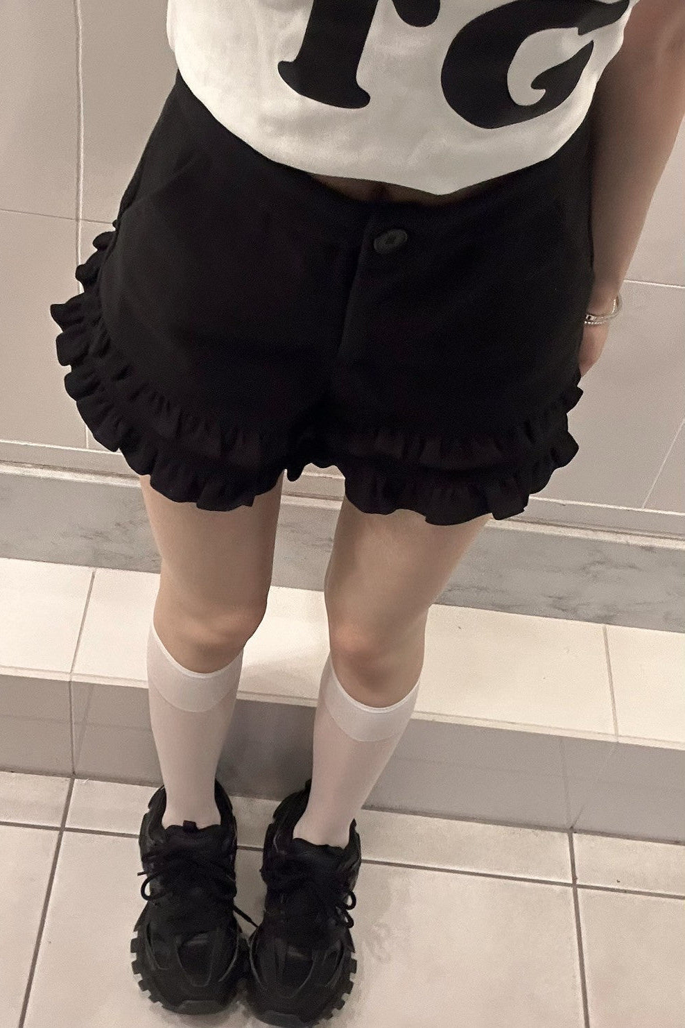 フリルショートパンツ KR10498