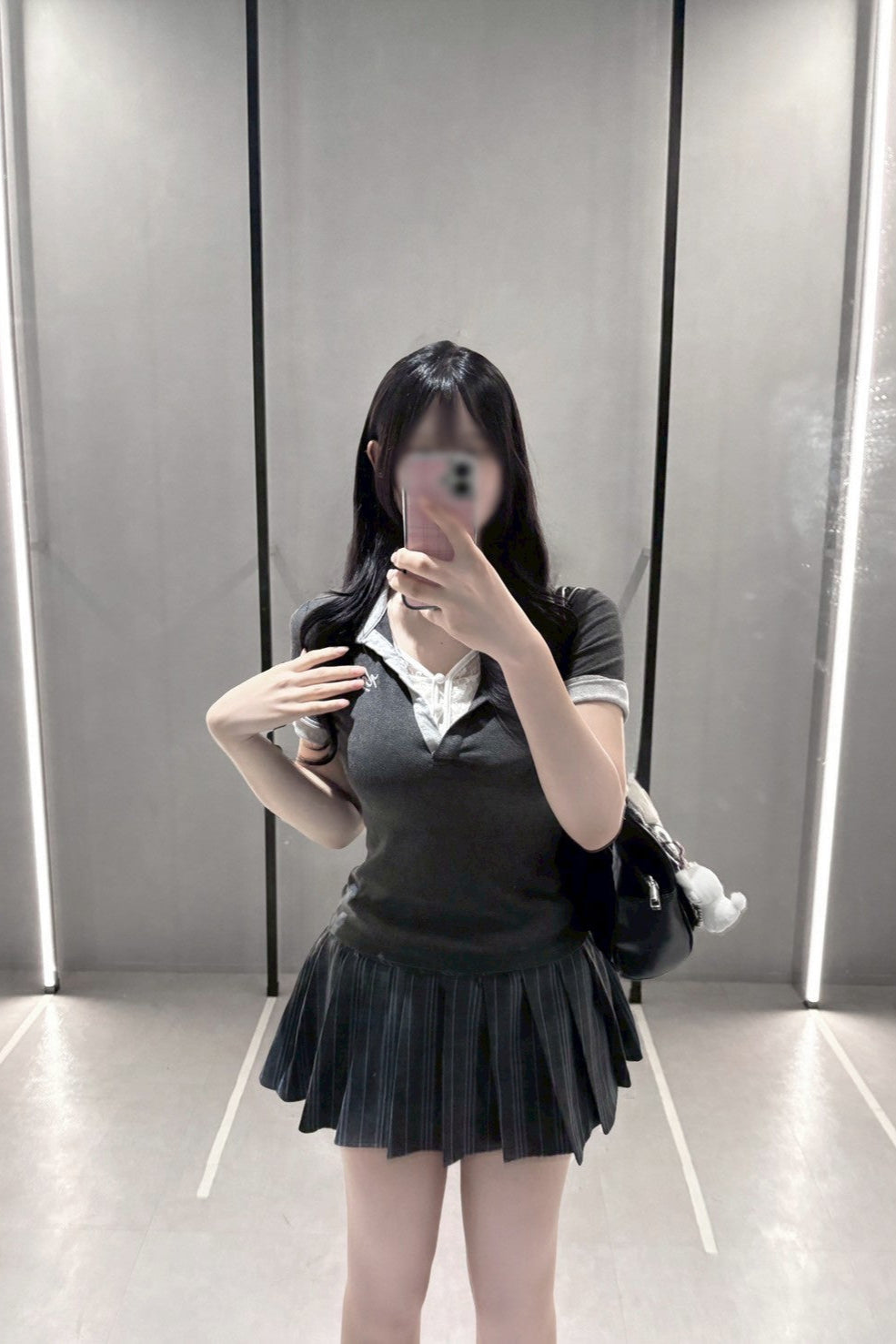 カレッジライクチェックセットアップ KR11490