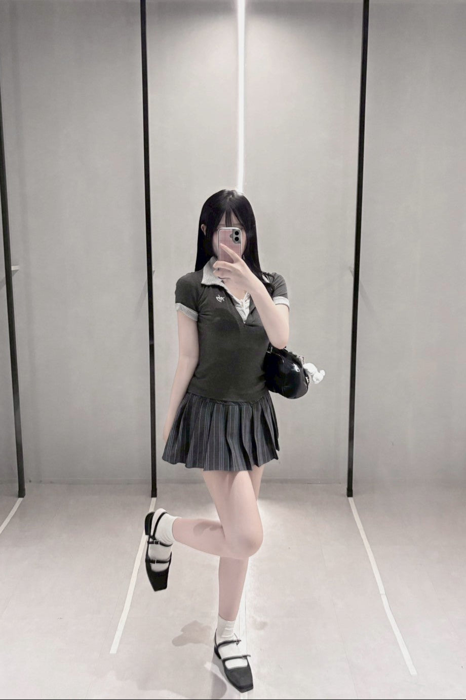 カレッジライクチェックセットアップ KR11490