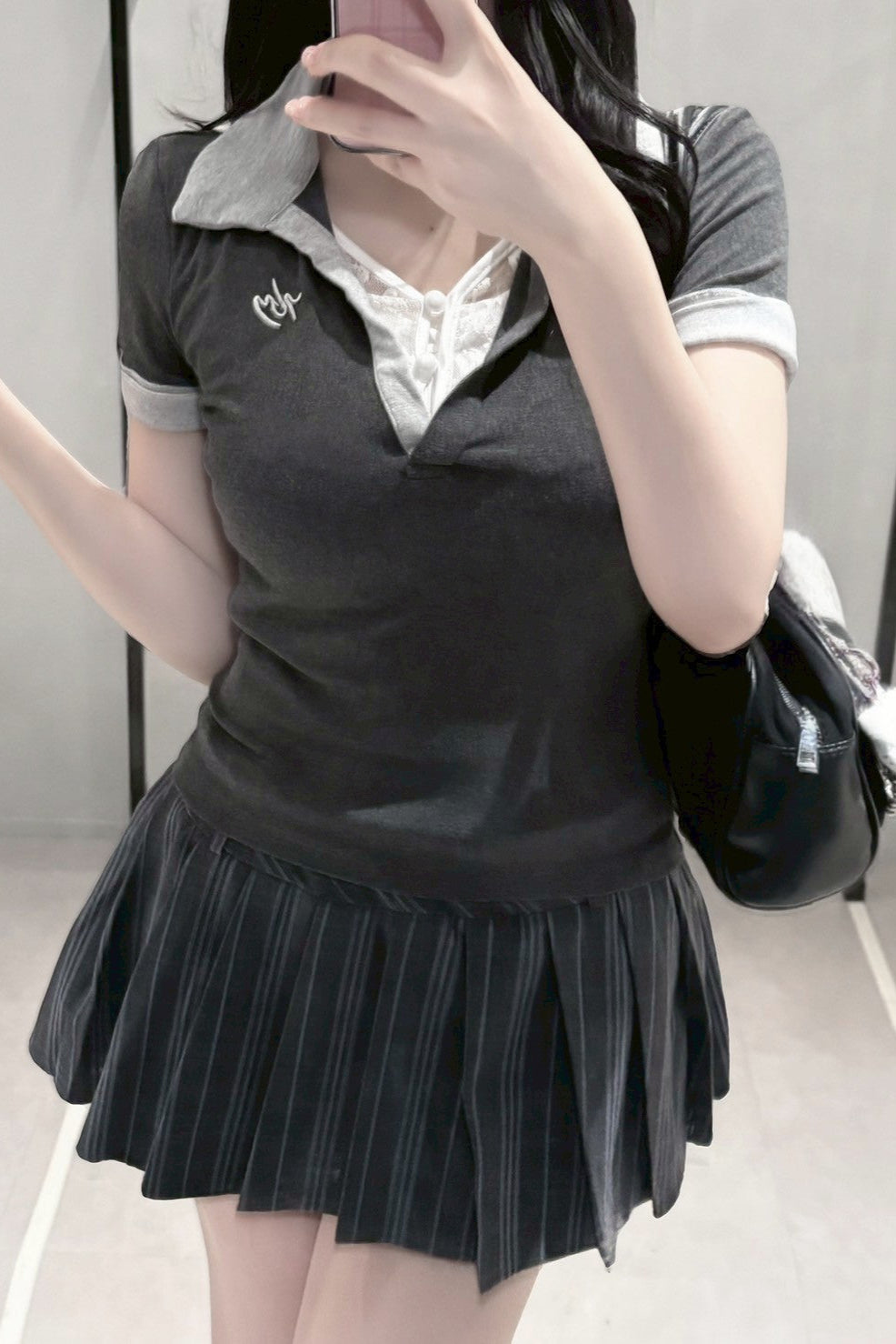 カレッジライクチェックセットアップ KR11490