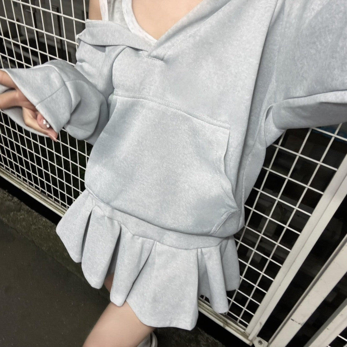 スウェットプリーツセットアップ KR13355