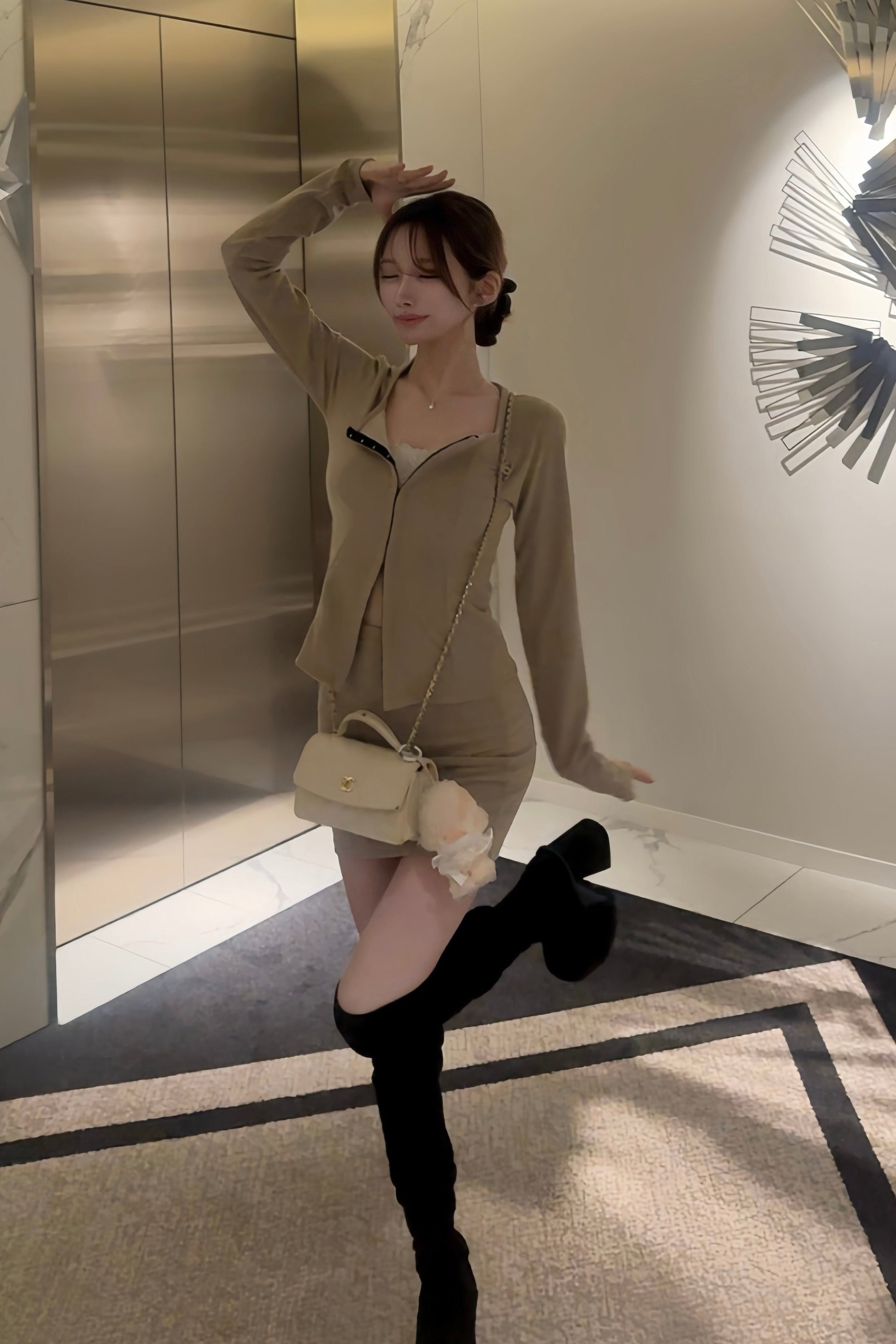 デザインニットセットアップKR12671