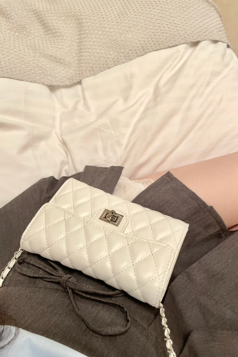 キルティングチェーンショルダーバッグ KR13304