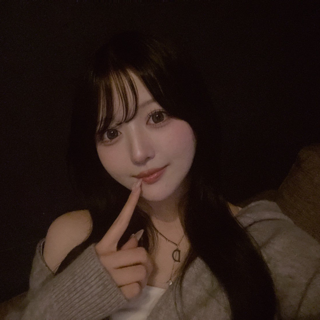 オーバーサイズニットフーディセットアップ KR13358