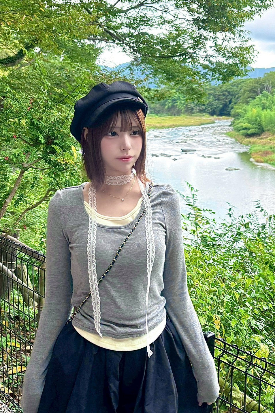 レイヤードカットソー KR12753