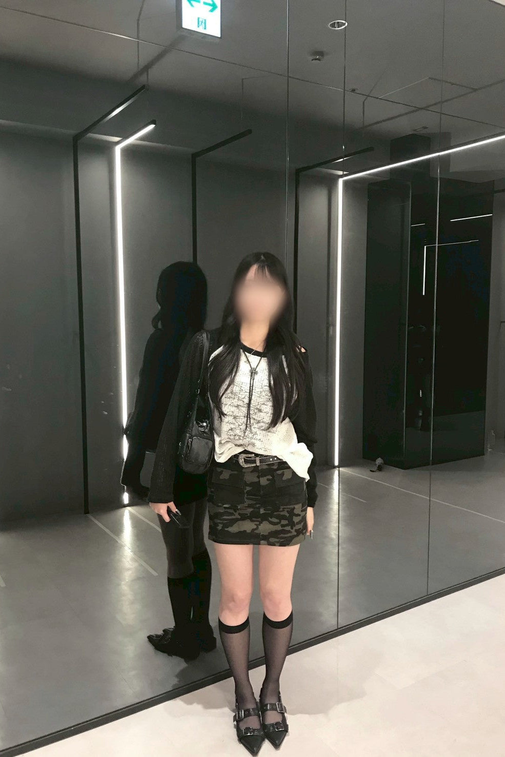 カモフラミニスカート KR12640