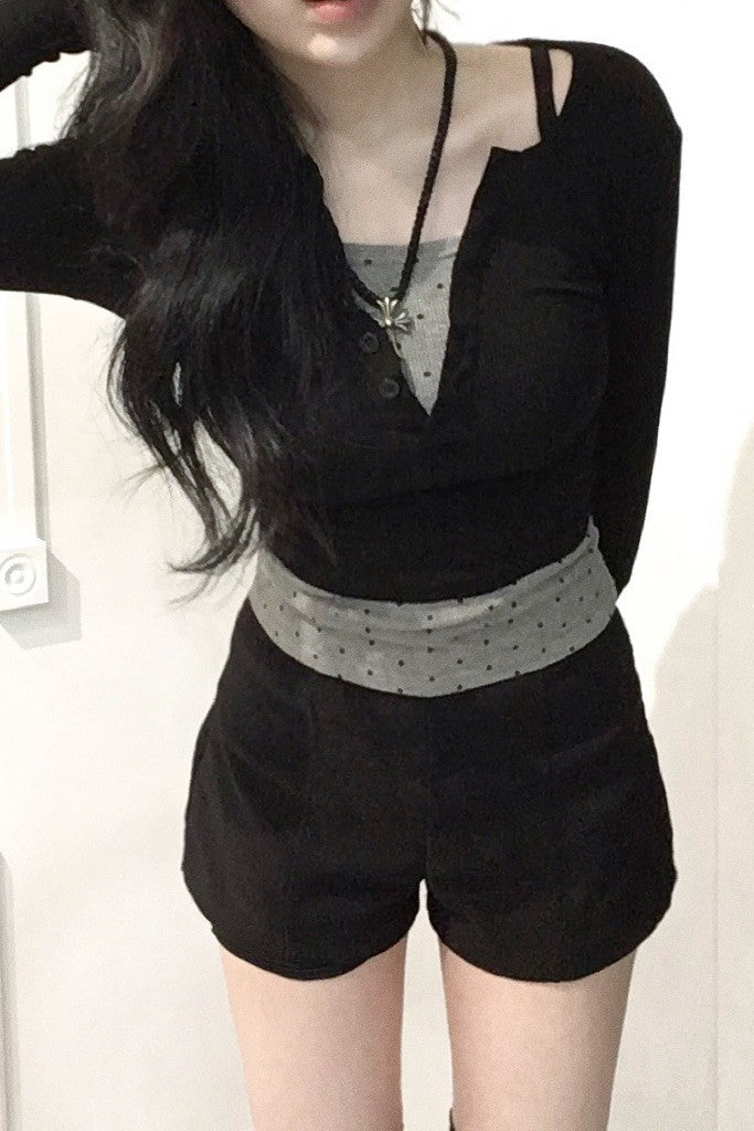 ドットレイヤードトップス KR10179