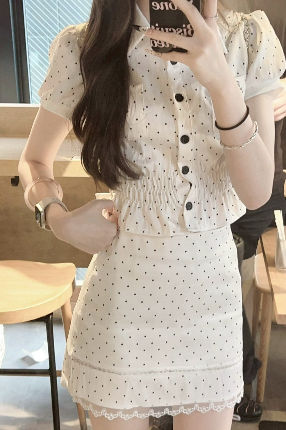 ドットパフスリーブセットアップ KR10442