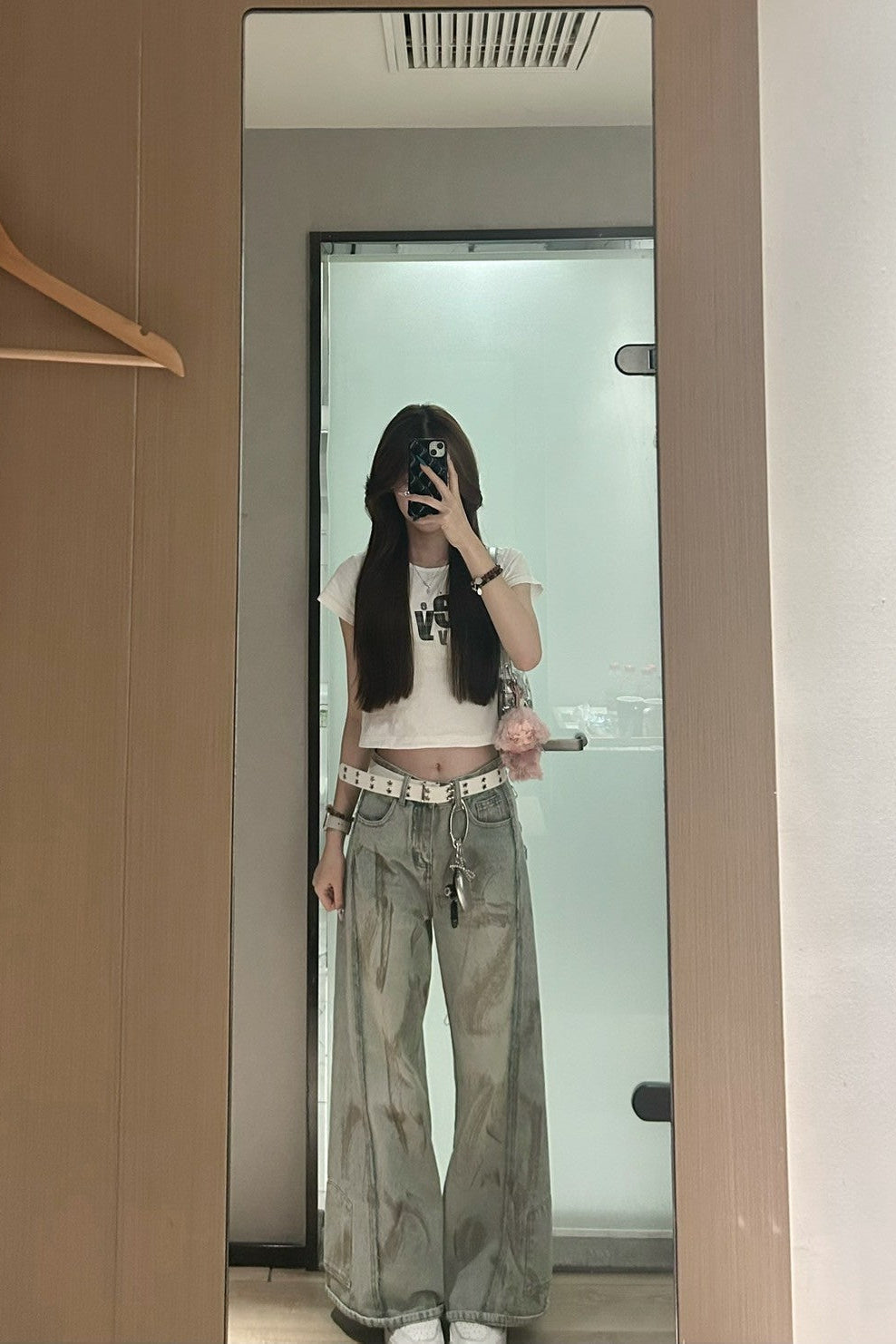 ペイントワイドデニム KR12094
