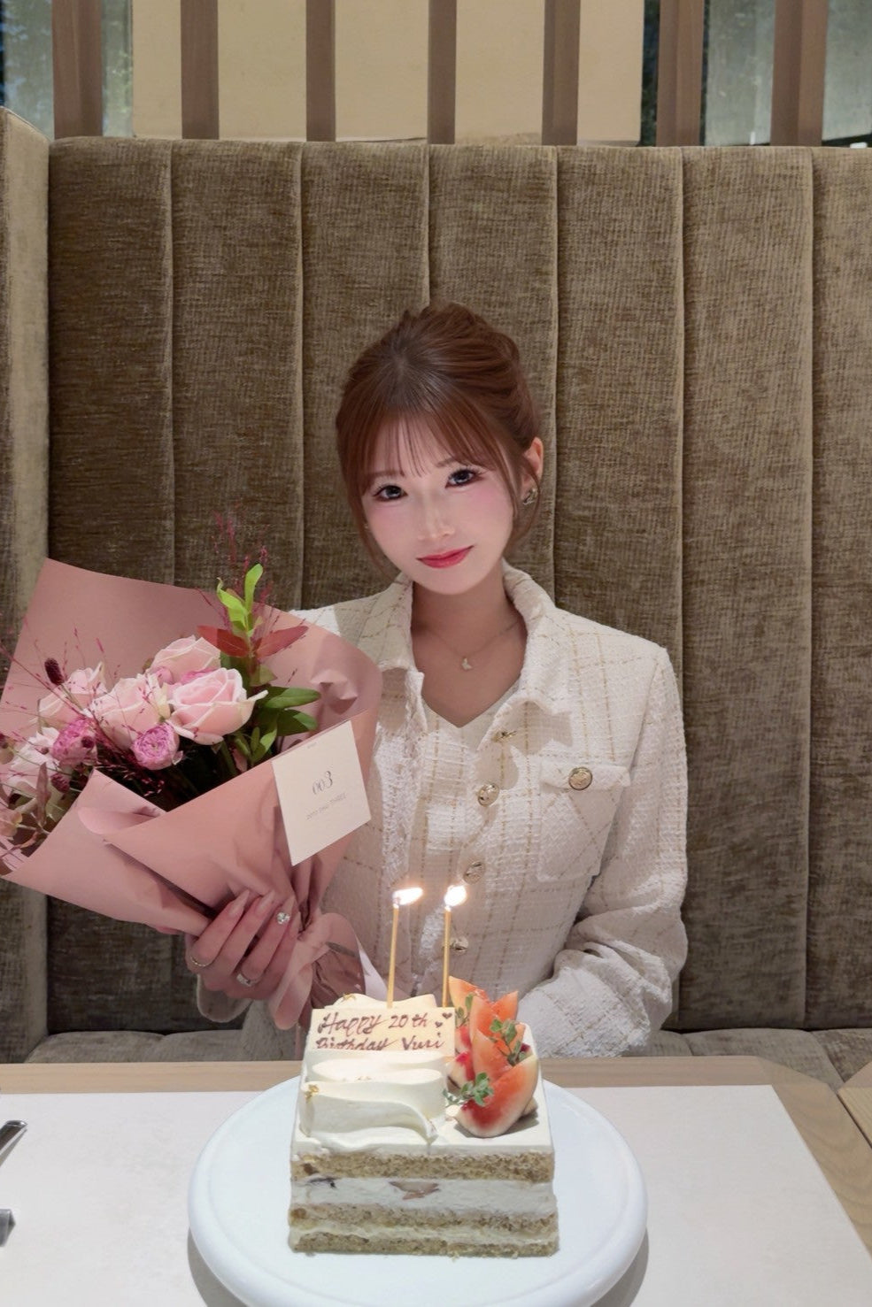 チェックツイードセットアップ KR12236