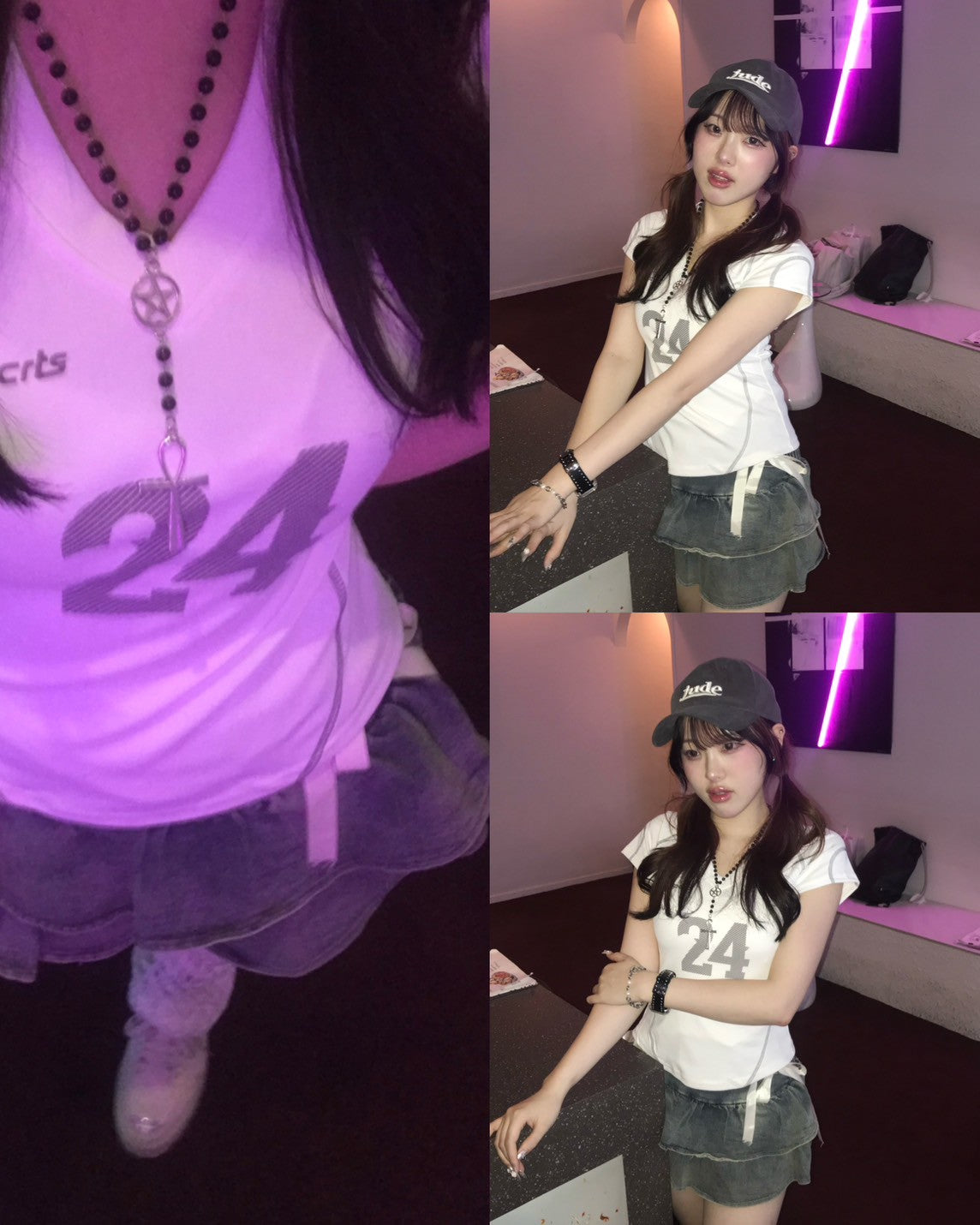 スリムユニークナンバーT シャツ KR11232
