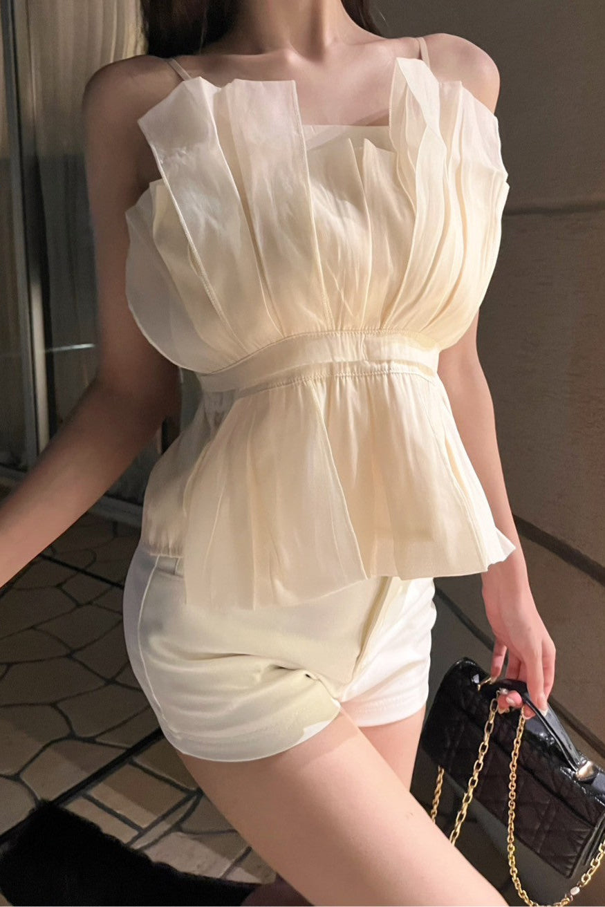 スリムショートパンツ KR10397