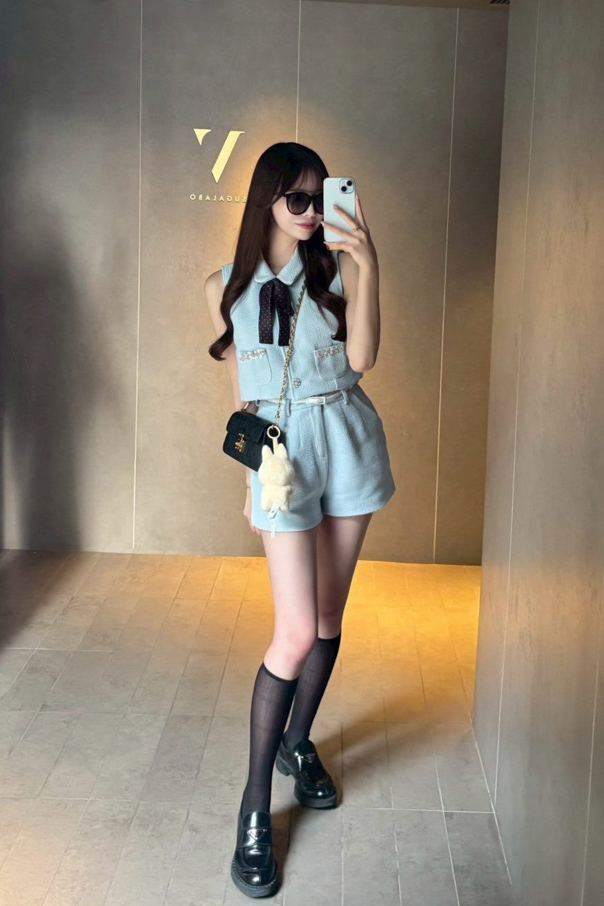 ラグジュアリーブルーセットアップ KR10047