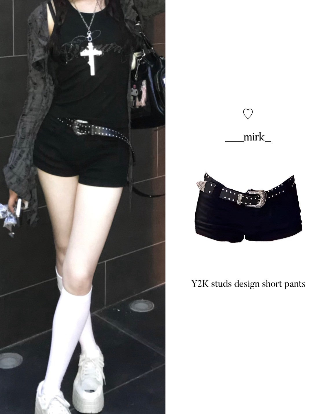 00s GLAD NEWS ブラックデニム ショートパンツ 髑髏スタッズ y2k 00s GLAD NEWS ブラックデニム ショートパンツ 髑髏スタッズ y2k 00s