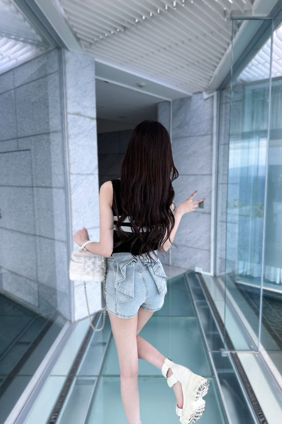 バックリボンショートパンツ KR11275