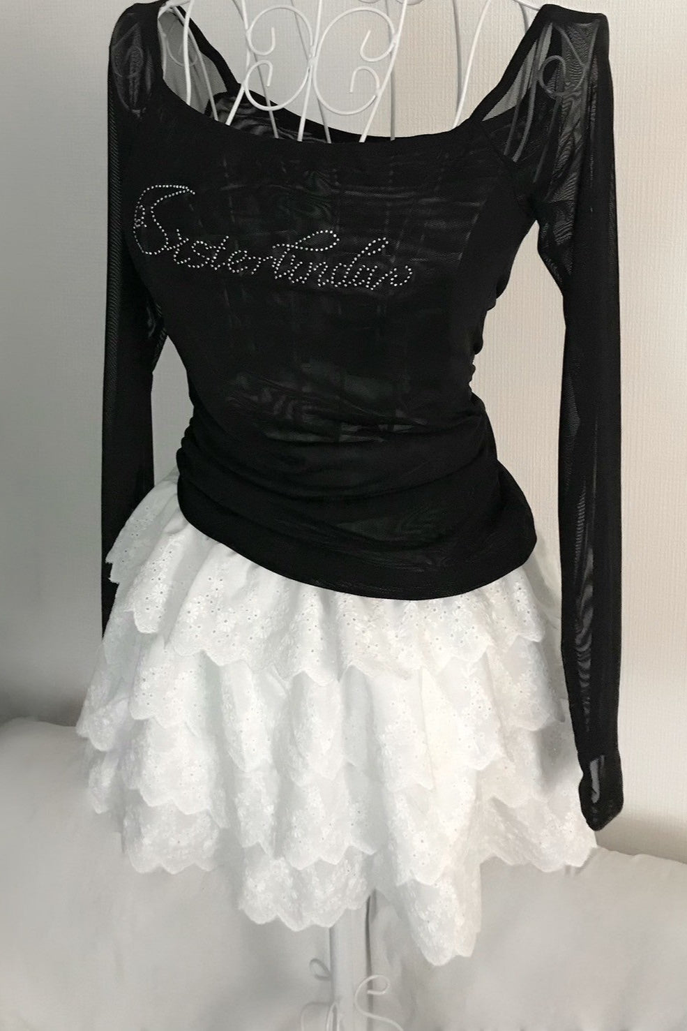 sweet frill skirt KR10086