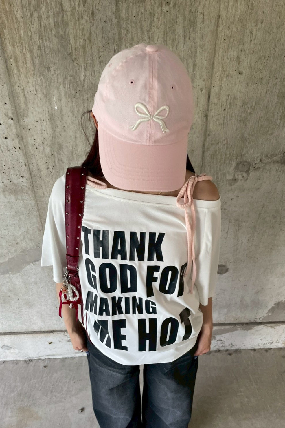 ワンショルオーバーグランジTシャツ KR12206