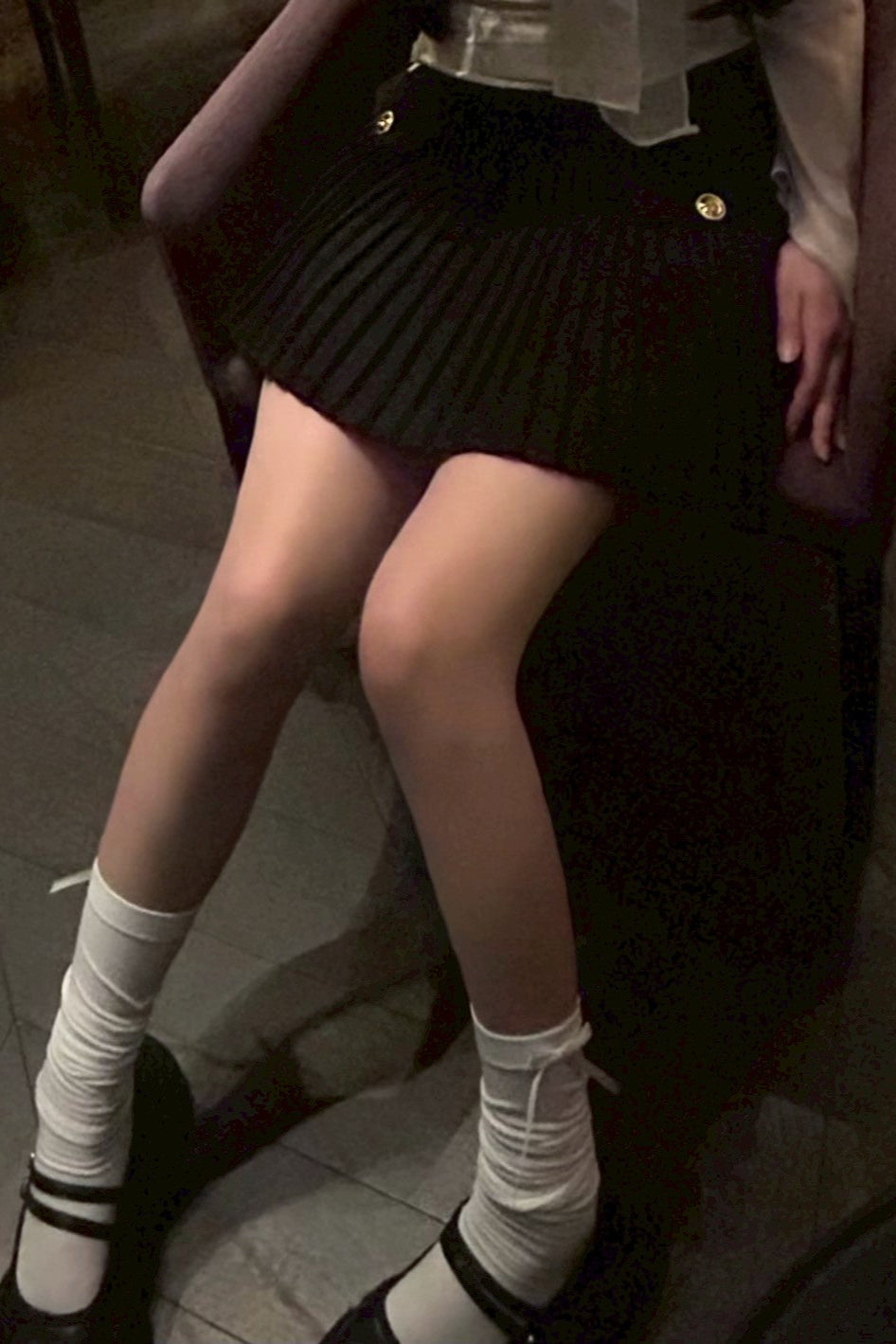 スリムプリーツスカート KR10187