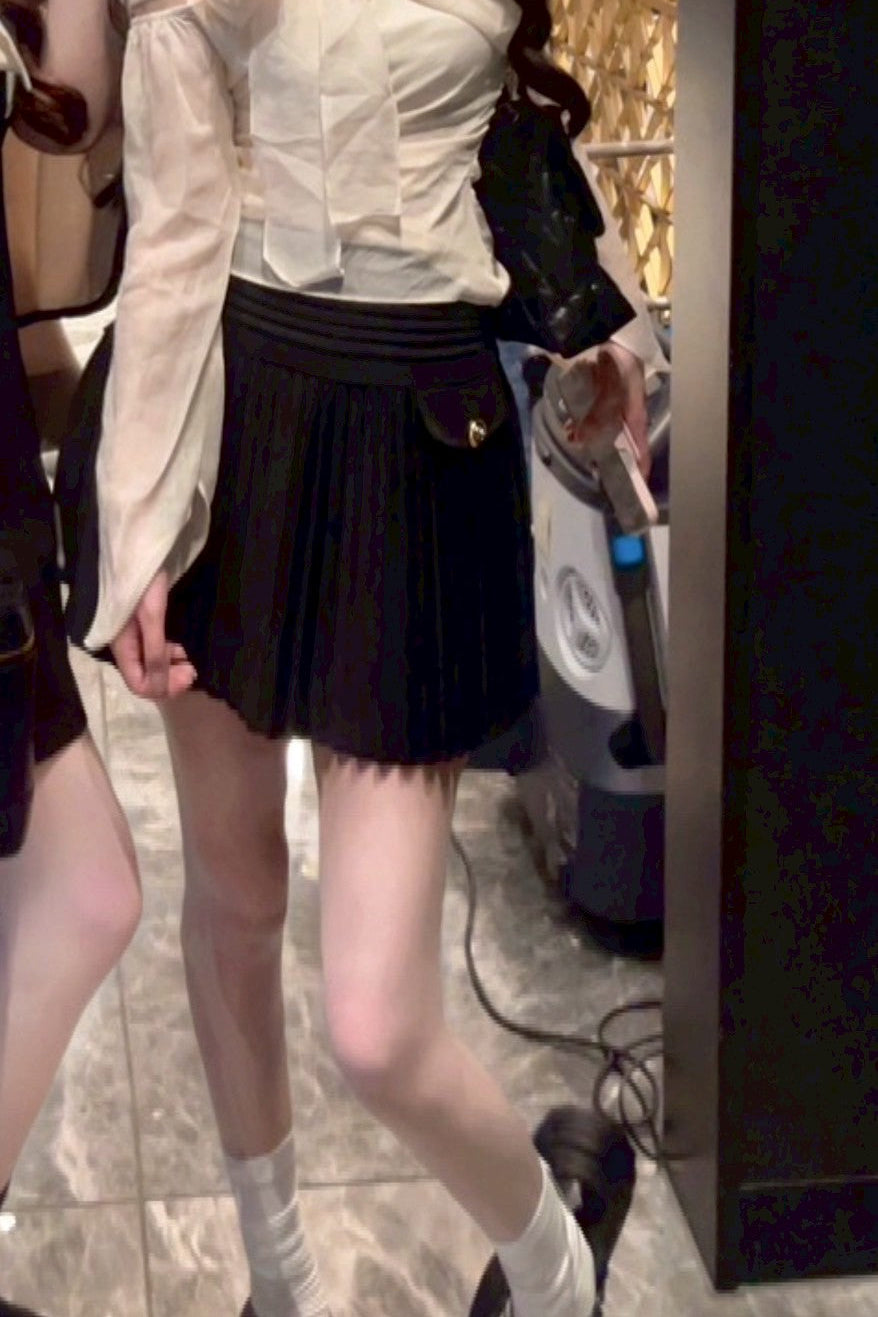 スリムプリーツスカート KR10187