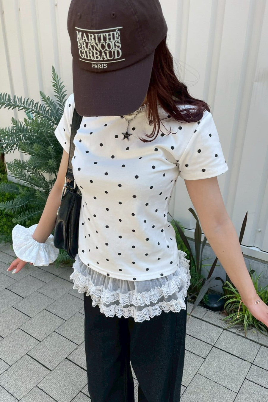 ドットタイトTシャツ KR10608