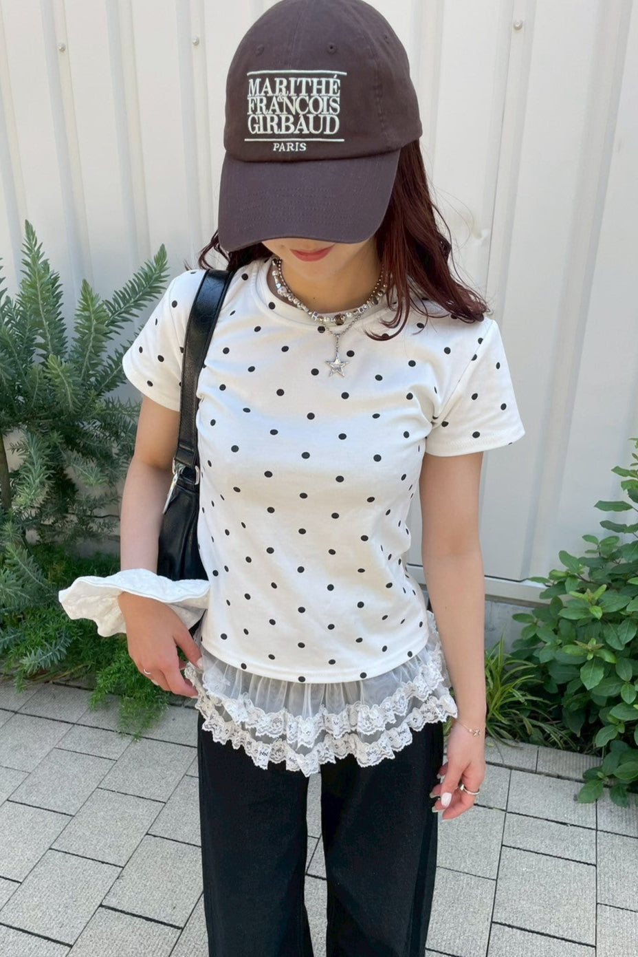 ドットタイトTシャツ KR10608