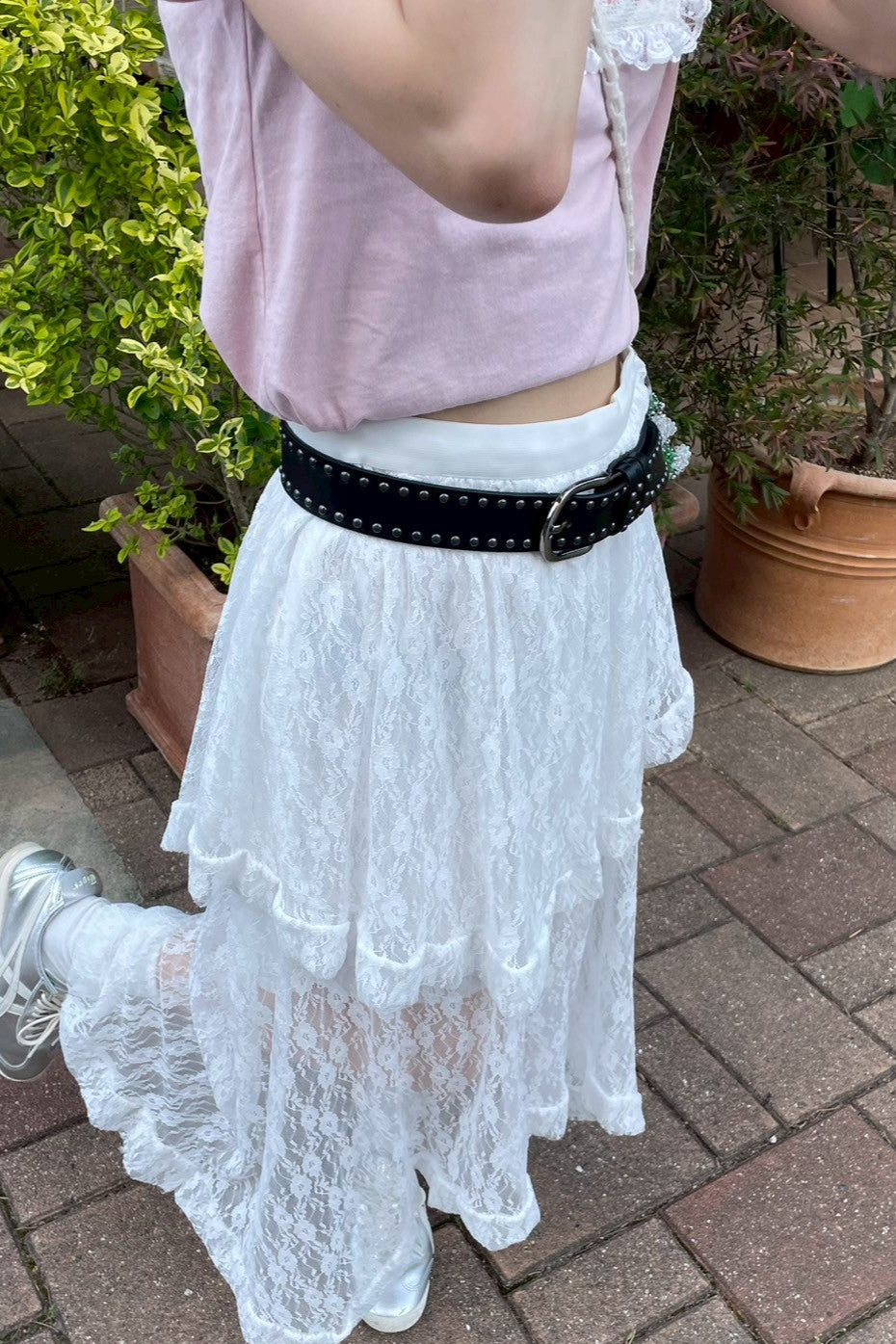 ロングレーススカート KR10612