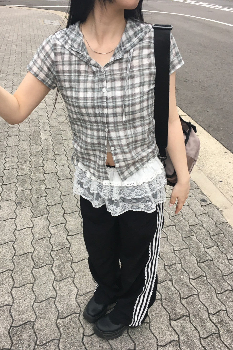 サイドレーストラックパンツ KR10253