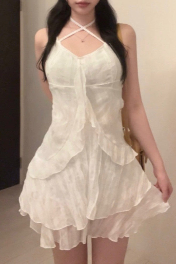 ノースリスリーブユニークワンピース KR10617