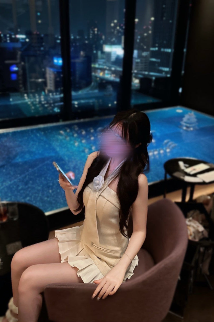 エレガントツイードプリーツワンピース KR10778