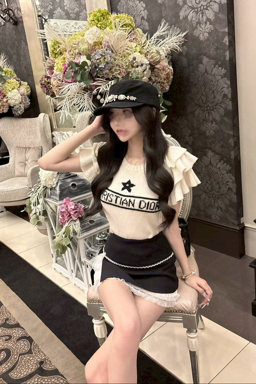 ビジュー付きキャップ KR11250