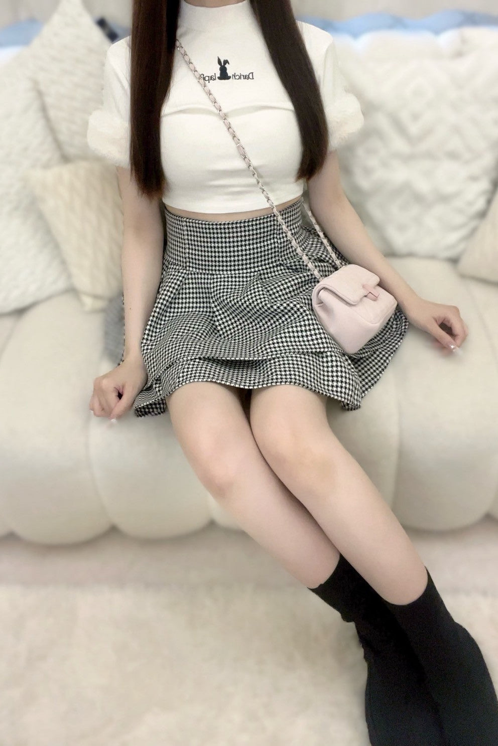 キルティングミニショルダーバッグ KR11411