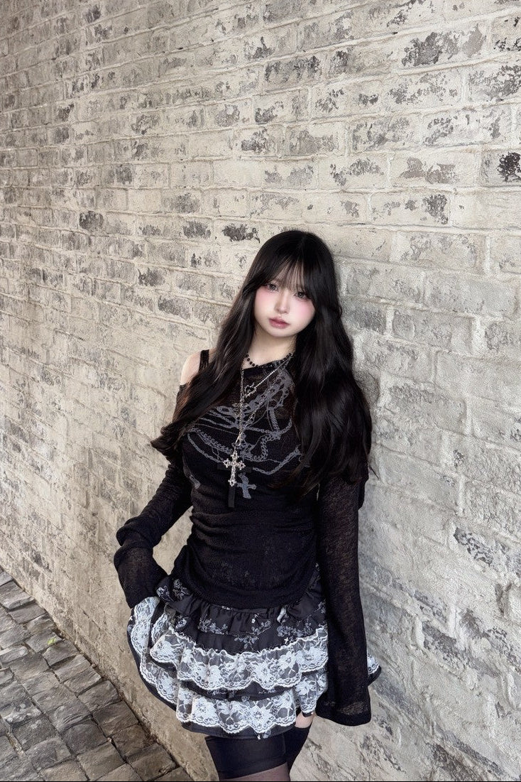 フリルスカート KR12897