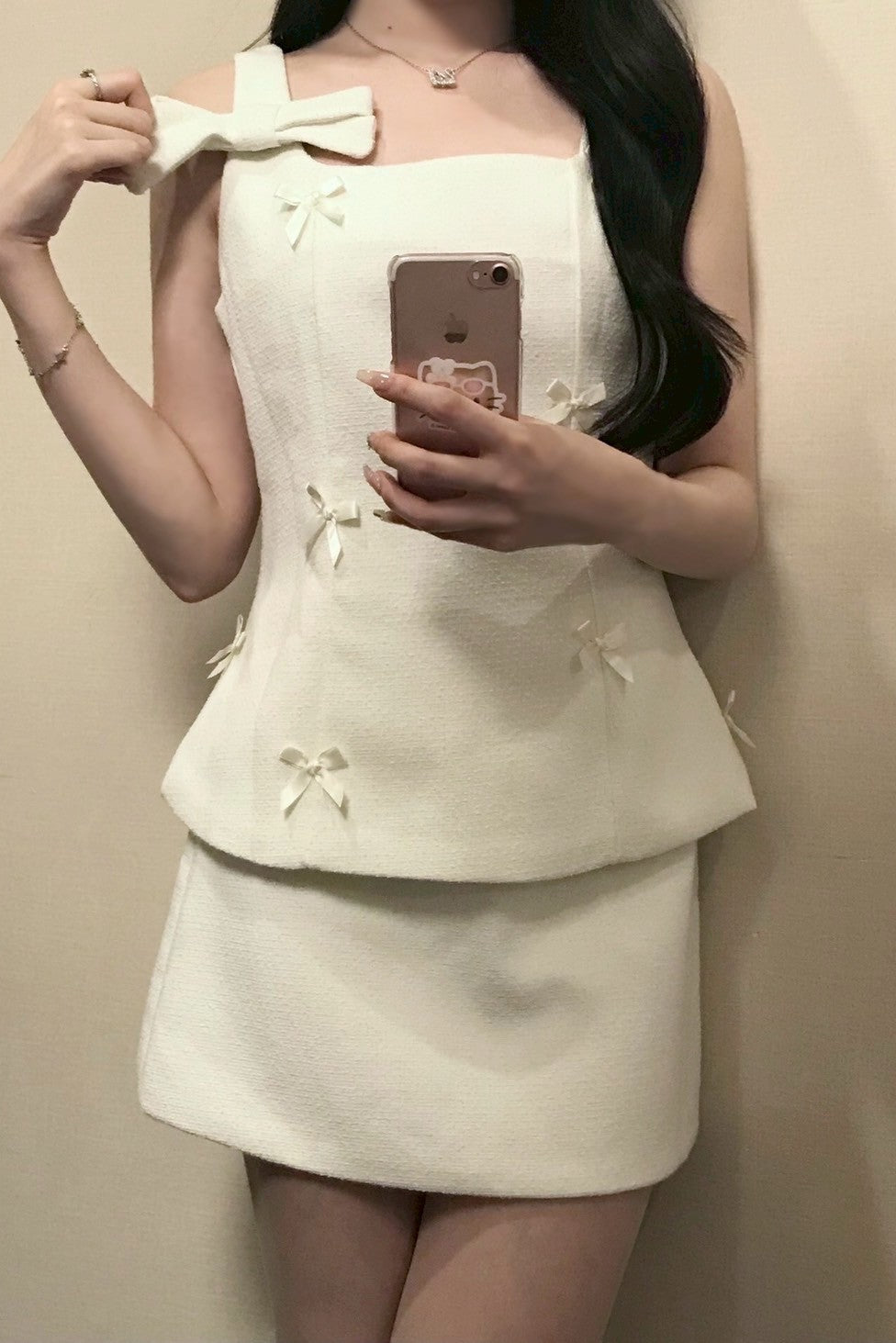 ツイードリボン セットアップ KR12081