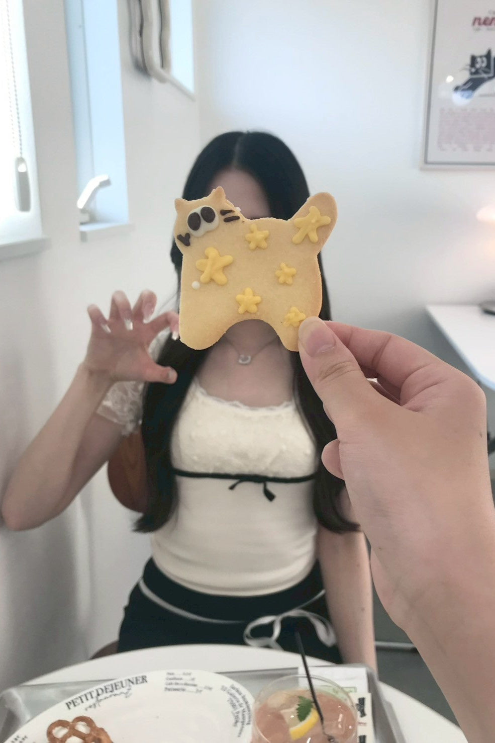 レースヨークリボンポイントトップス KR12085