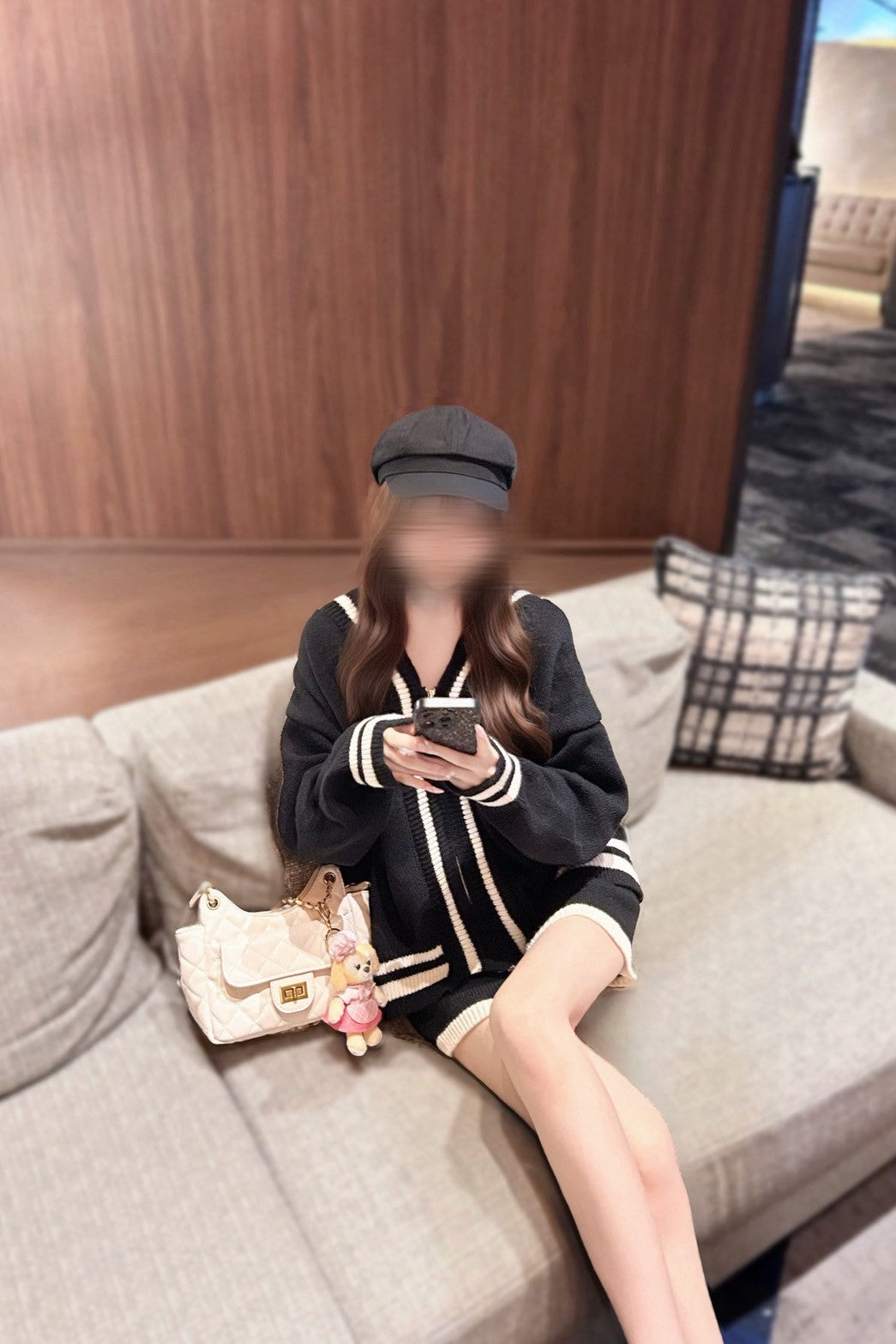 ニットセットアップ KR12759