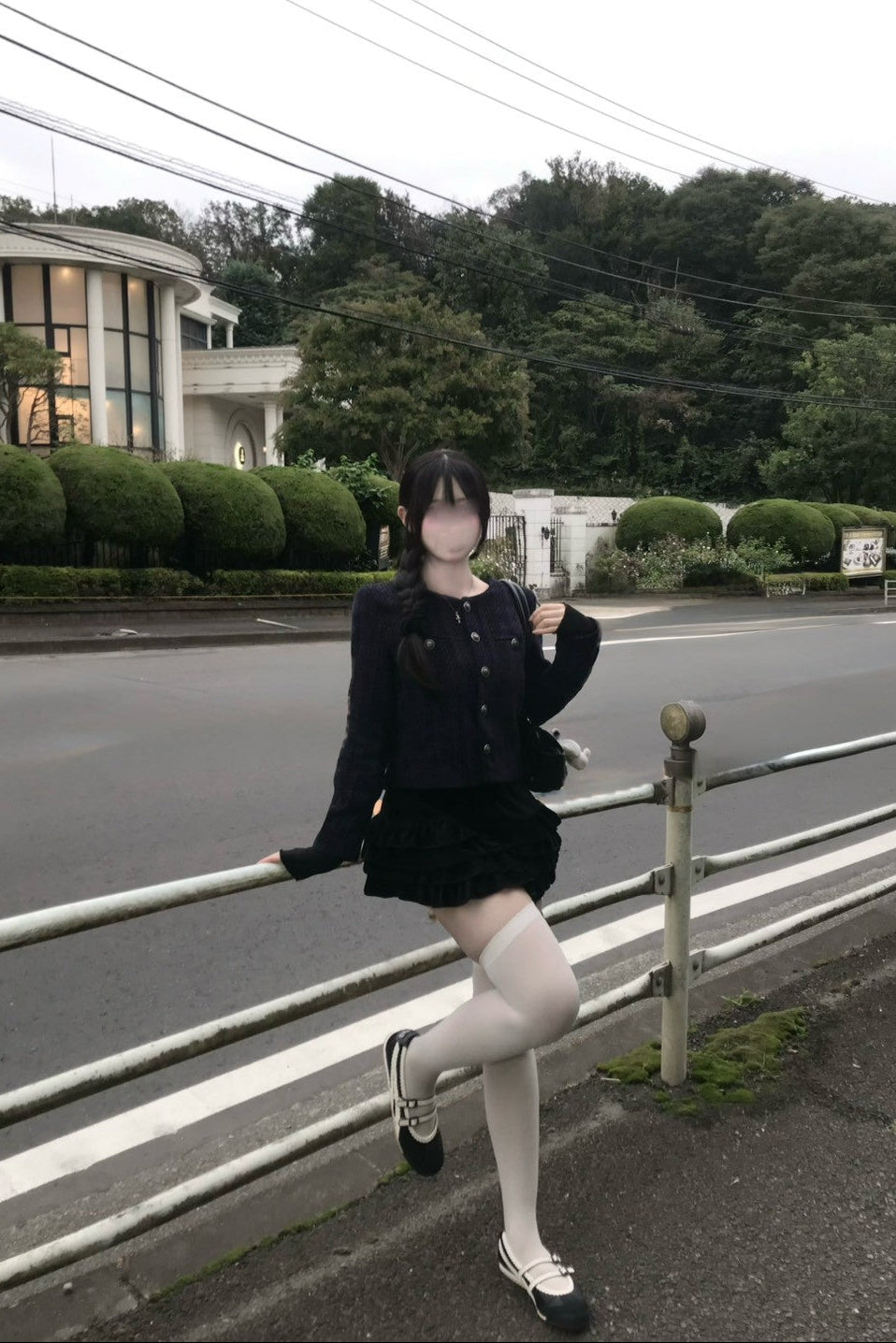 ツイードノーカラージャケット KR13095