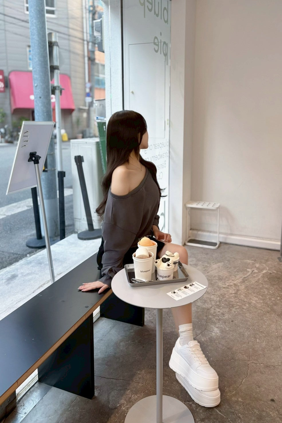 ルーズオフスウェット KR13455