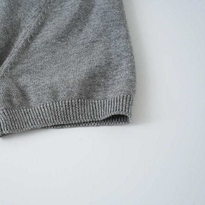 blue knit tops KR10204