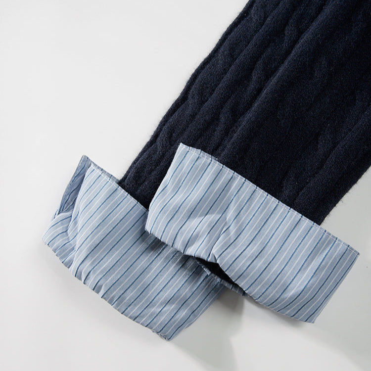 Shirt-in Knit Tops KR10194