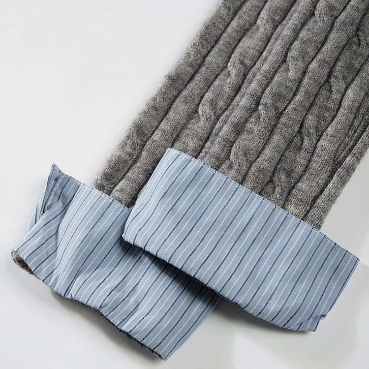 Shirt-in Knit Tops KR10194