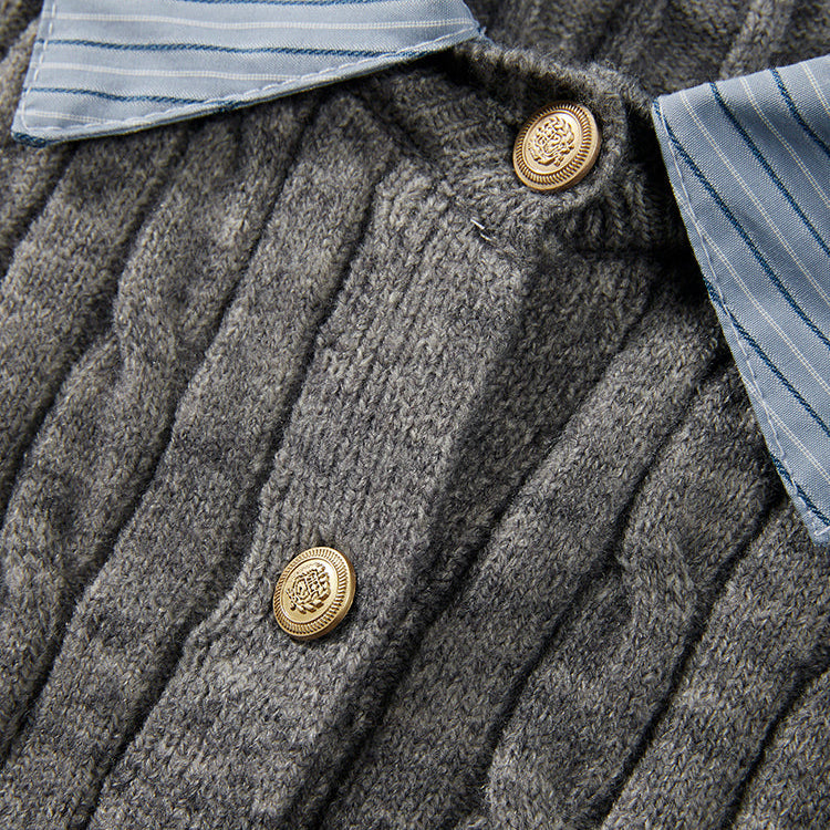 Shirt-in Knit Tops KR10194