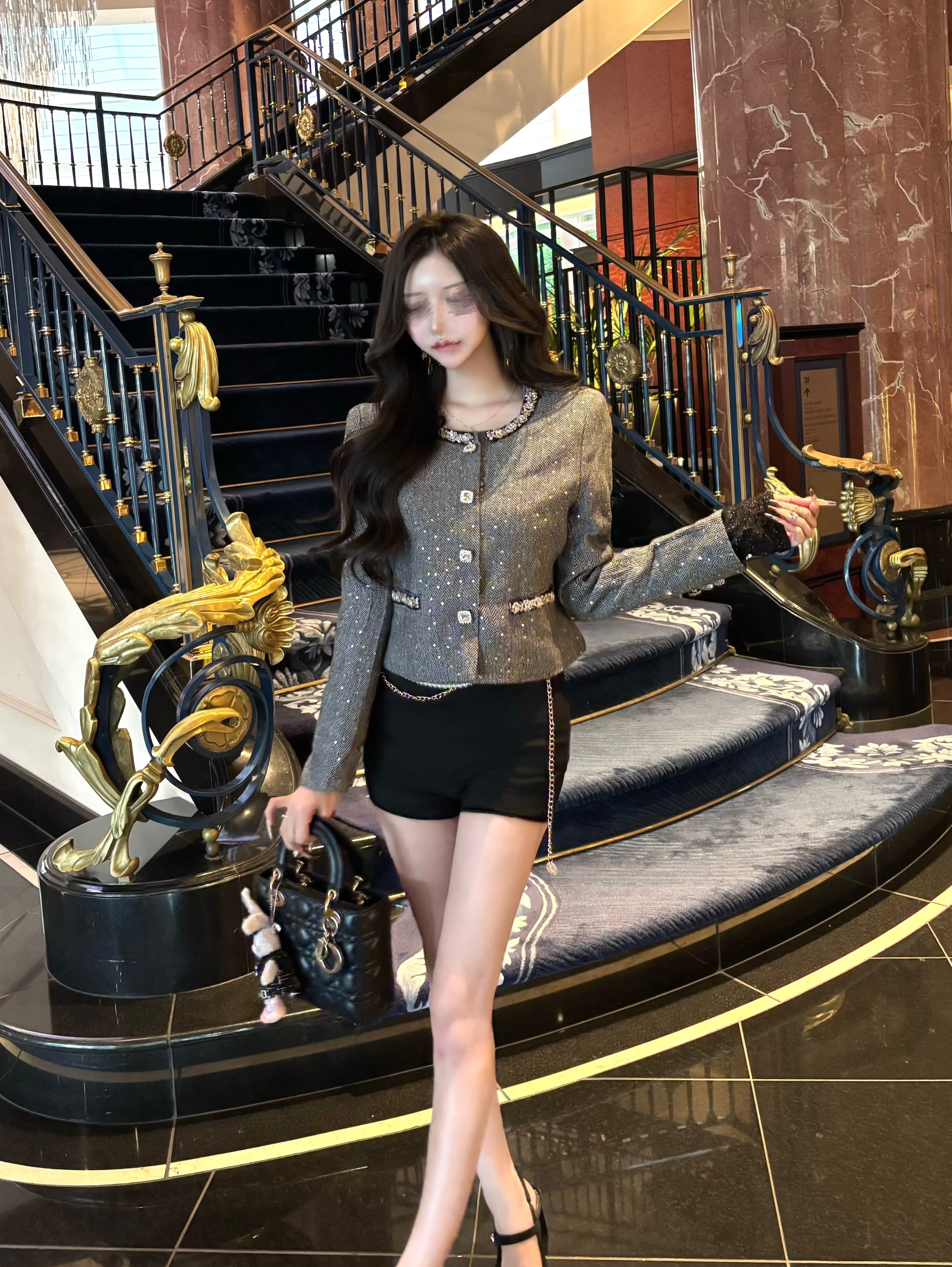 グリッタービジュージャケット KR30015