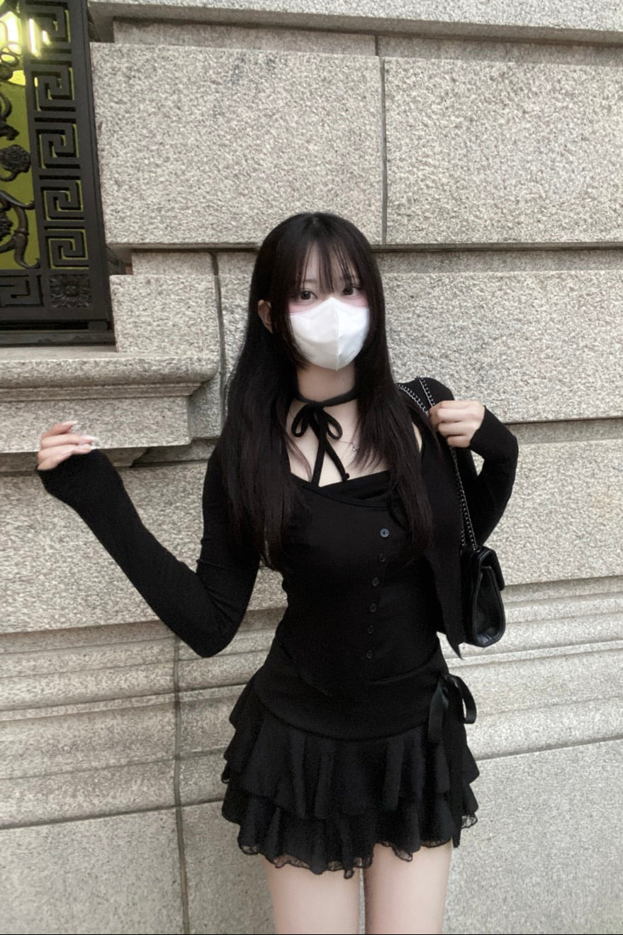 シンプルデザインカーディガン KR10264