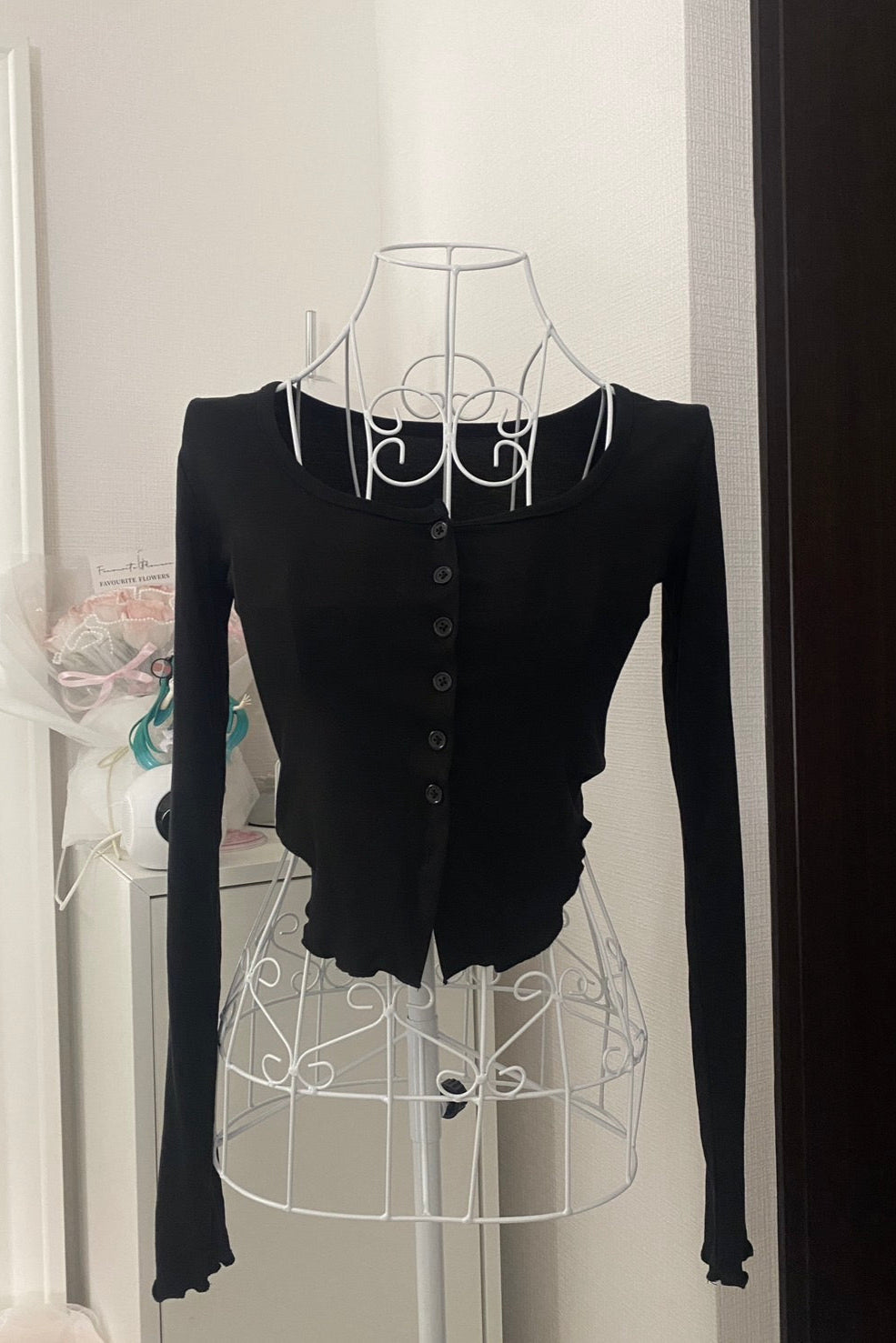 シンプルデザインカーディガン KR10264