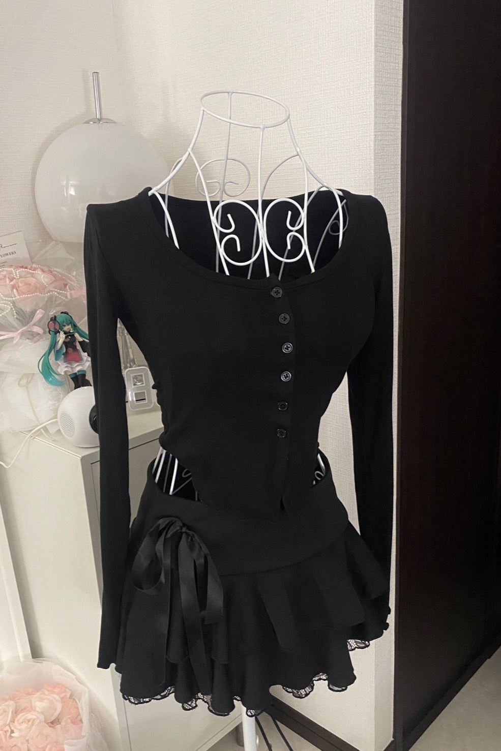 シンプルデザインカーディガン KR10264