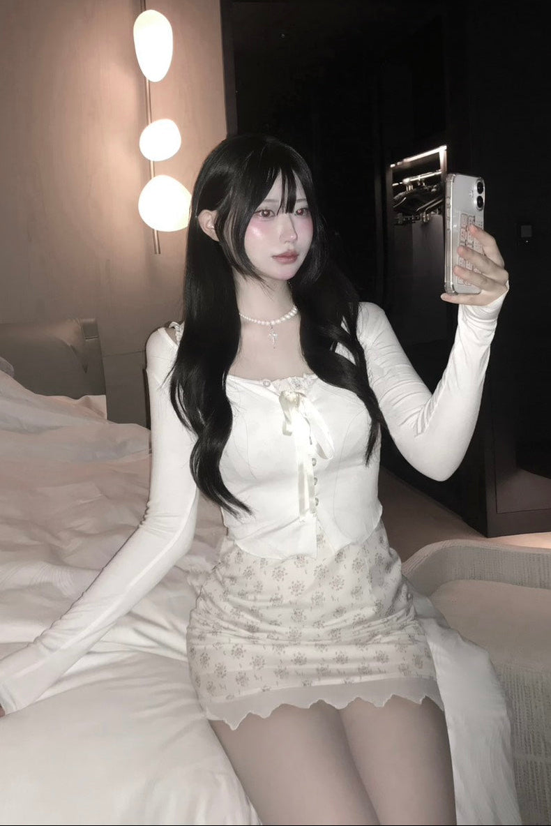 シンプルデザインカーディガン KR10264