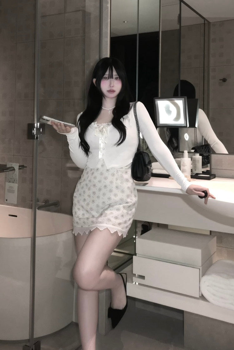 シンプルデザインカーディガン KR10264